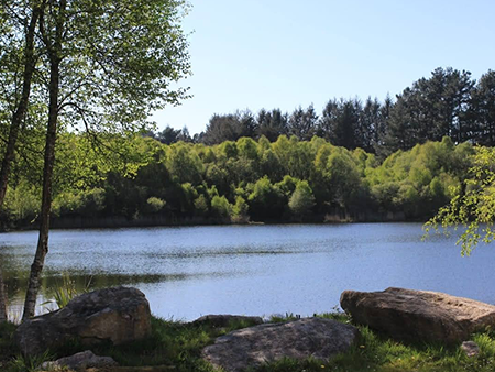 Lac Noir carp fishing - by Brittany Forest Lakes